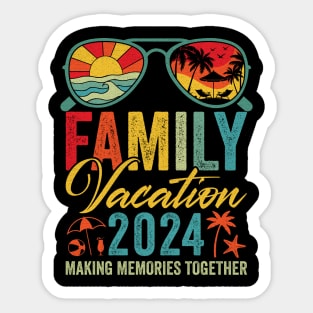 Family Vacation 2024 Sticker